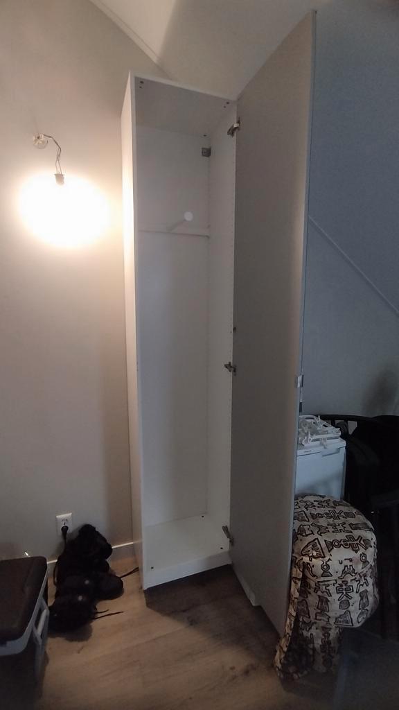 Grote Spiegelkast / Staande Kast / Ophangkast, Huis en Inrichting, Kasten | Kledingkasten, Gebruikt, 200 cm of meer, Minder dan 50 cm