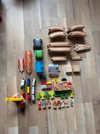 Toffe houten treinbaan (IKEA en Brio), Kinderen en Baby's, Speelgoed | Houten speelgoed, Ophalen, Zo goed als nieuw