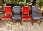Set van 8 Louis XV Stijl Stoelen, Antiek en Kunst, Antiek | Meubels | Stoelen en Banken, Ophalen
