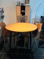 Table round diameter 105 cm, Huis en Inrichting, Ophalen of Verzenden, Zo goed als nieuw, Rond, 100 tot 150 cm