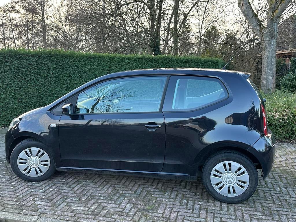Volkswagen up! 1.0 44KW 2012 Zwart, Auto's, Voorwielaandrijving, Up!, 840 kg, 4 stoelen