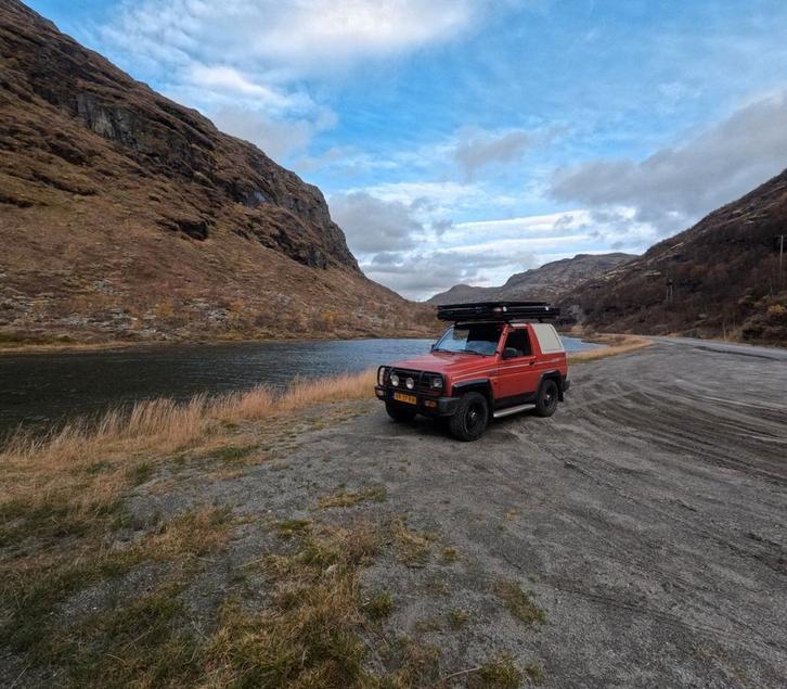 Daihatsu Feroza 1.6 Resintop EL II INJ 4WD 1992, Auto's, Bestelauto's, Particulier, 4x4, Daihatsu, Benzine, Handgeschakeld, Origineel Nederlands