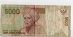 Indonesië 5000 Rupiah 2001, Verzenden, Zuidoost-Azië, Los biljet