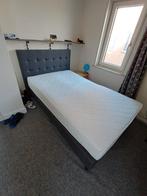 Boxspring bed Narvik 120x200 cm. Bed is 3 jaar oud., Ophalen, Zo goed als nieuw, Twijfelaar, 120 cm