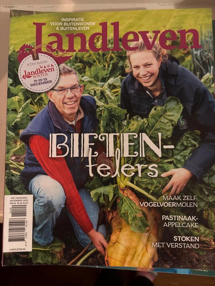 Landleven 2020 - Complete Jaargang, Boeken, Tijdschriften en Kranten, Zo goed als nieuw, Sport en Vrije tijd, Ophalen of Verzenden