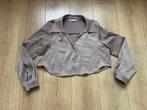 ZARA blouse, Kleding | Dames, Blouses en Tunieken, Maat 38/40 (M), Bruin, Zara, Ophalen of Verzenden