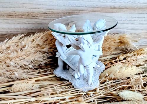 Aromabrander Cherubijn Vriendschapscirkel, Huis en Inrichting, Woonaccessoires | Kandelaars en Kaarsen, Nieuw, Minder dan 25 cm