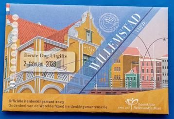 Willemstad Vijfje 2023 Eerste Dag Uitgifte  beschikbaar voor biedingen