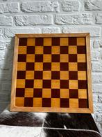 Vintage dam / schaakbord, Hobby en Vrije tijd, Gezelschapsspellen | Bordspellen, Een of twee spelers, Ophalen of Verzenden, Gebruikt