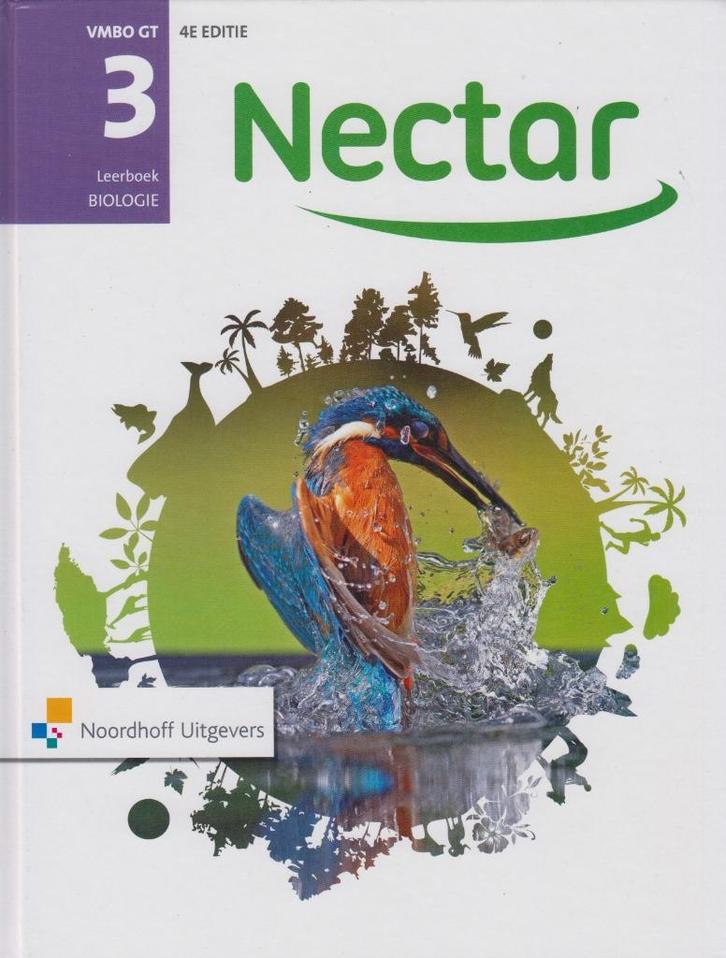 NECTAR 4e ed. Biologie VMBO-GT 3 Leerboek + werkboek A en B, Boeken, Schoolboeken, Zo goed als nieuw, Biologie, VMBO, Verzenden