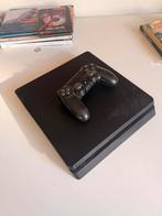 PS4 met 2 controllers + 10 games!, Met 2 controllers, Ophalen of Verzenden, Original, Gebruikt