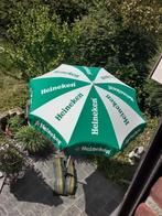 Parasol Heineken terrasparasol café terras, Kantelbaar, 1 tot 2 meter, Gebruikt, Stokparasol