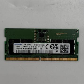 Samsung 8GB 1Rx16 PC5-5600 SODIMM DDR5 beschikbaar voor biedingen