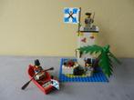 Lego 6265 piraten / soldaten eiland (uit 1990), Gebruikt, Ophalen of Verzenden