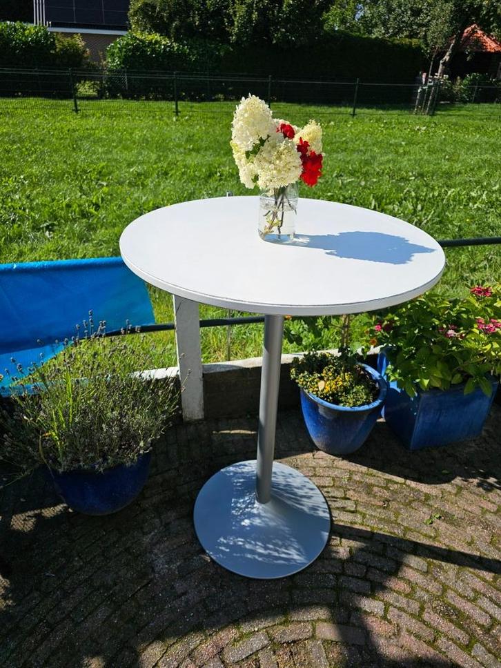Bewerkte statafel, Huis en Inrichting, Tafels | Statafels, Gebruikt, Ophalen