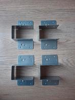 4 Nieuwe regeldragers 46mm raveeldragers balkdragers, Ophalen of Verzenden, Nieuw, IJzer, Overige typen