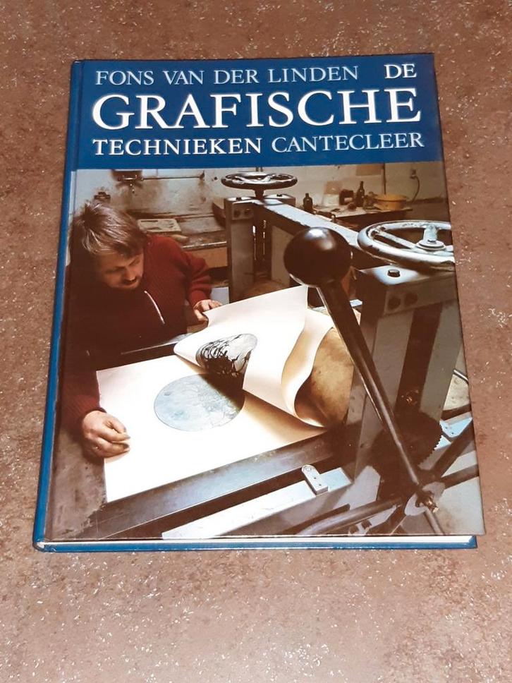 Grafische technieken nieuw F. Van der Linden drukproces, Boeken, Hobby en Vrije tijd, Nieuw, Tekenen en Schilderen, Ophalen of Verzenden
