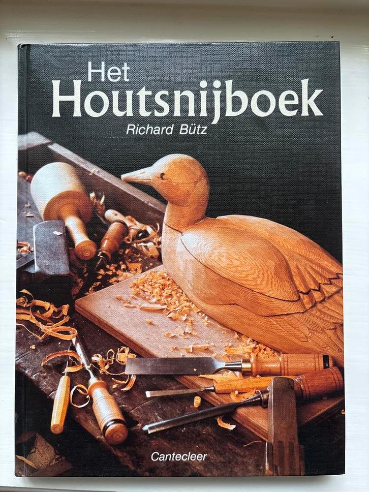 Het Houtsnijboek - Richard Bütz, Boeken, Hobby en Vrije tijd, Zo goed als nieuw, Houtbewerking, Ophalen of Verzenden