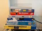 Diverse puzzels samen €3,50, Ophalen of Verzenden, 500 t/m 1500 stukjes, Gebruikt, Legpuzzel