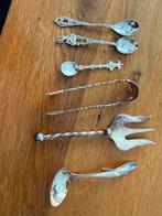 Verzilverde Lepeltjes, Suikerschep & Meer, Antiek en Kunst, Antiek | Bestek, Ophalen