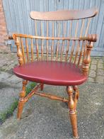Windsor fauteui/stoel., Englisch, Gebruikt, Bruin, Eén