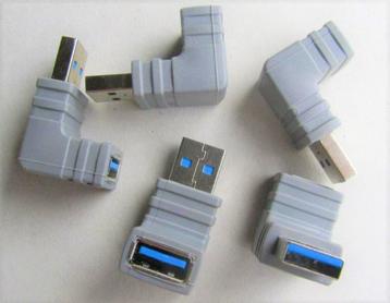 20 stuks USB 3.0 adapter haaks 90 graden. Super aanbieding beschikbaar voor biedingen