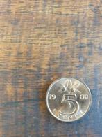 Nog mooie 5 cent 1980 Juliana, Ophalen of Verzenden, Koningin Juliana