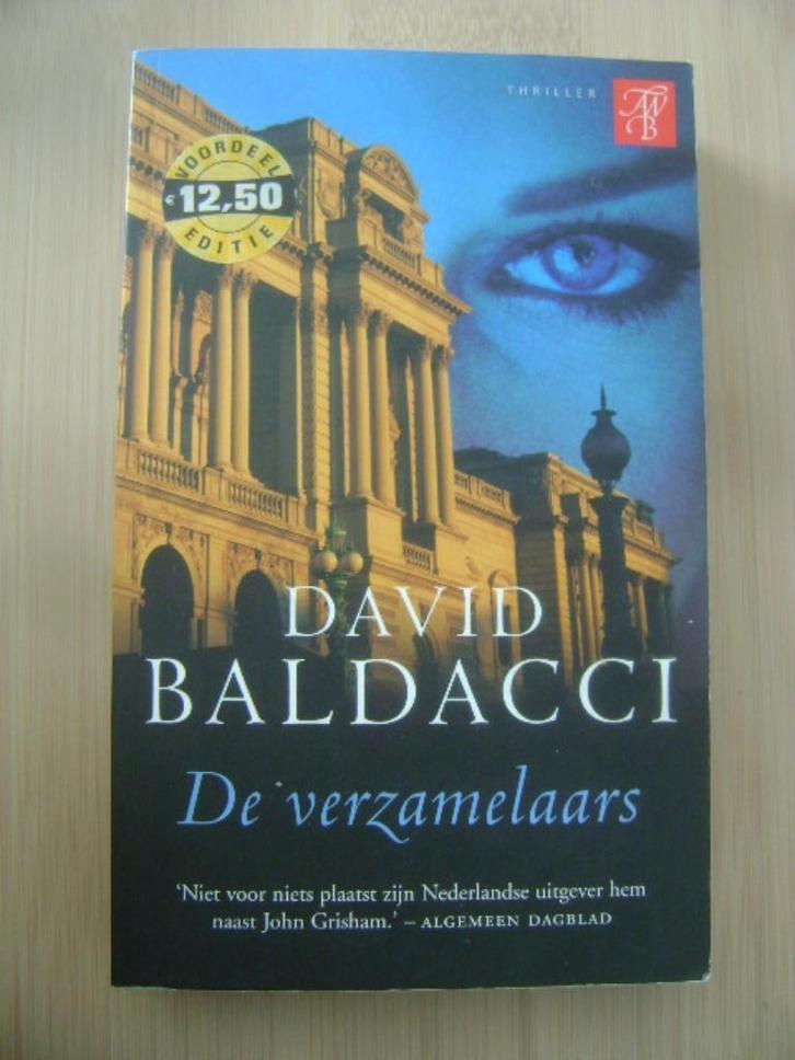 david baldacci--de verzamelaars, Boeken, Thrillers, Gelezen, Nederland, Ophalen of Verzenden