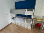Ikea Vitval stapelbed met logeerbed, Ophalen, 160 tot 180 cm, Tweepersoons, 200 cm