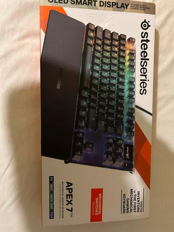 Steelseries apex 7 TKL toetsenbord  beschikbaar voor biedingen