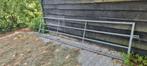 Gebruikte ijzeren poort / hek, Tuin en Terras, Tuinhekken en Hekwerk, Ophalen, Met poort, Gebruikt, Tuinhek