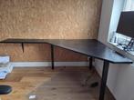 Bureau voor in de hoek - Hoekbureau - zwart, Huis en Inrichting, Bureaus, Ophalen, Gebruikt