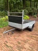 Aanhanger 250x125 cm ongeremd aanhangwagen, Ophalen, Gebruikt