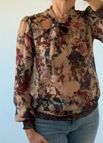 Gebloemde blouse Kocca maat S, Kleding | Dames, Gedragen, Ophalen of Verzenden, Kocca, Lange mouw
