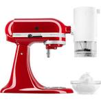 Kitchenaid IJsschaaf - Complete Set, Witgoed en Apparatuur, Keukenmixers, 1 tot 2 liter, Ophalen of Verzenden, Zo goed als nieuw