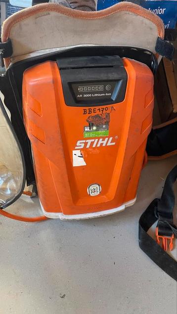 Stihl AR 3000 lithium rugaccu beschikbaar voor biedingen