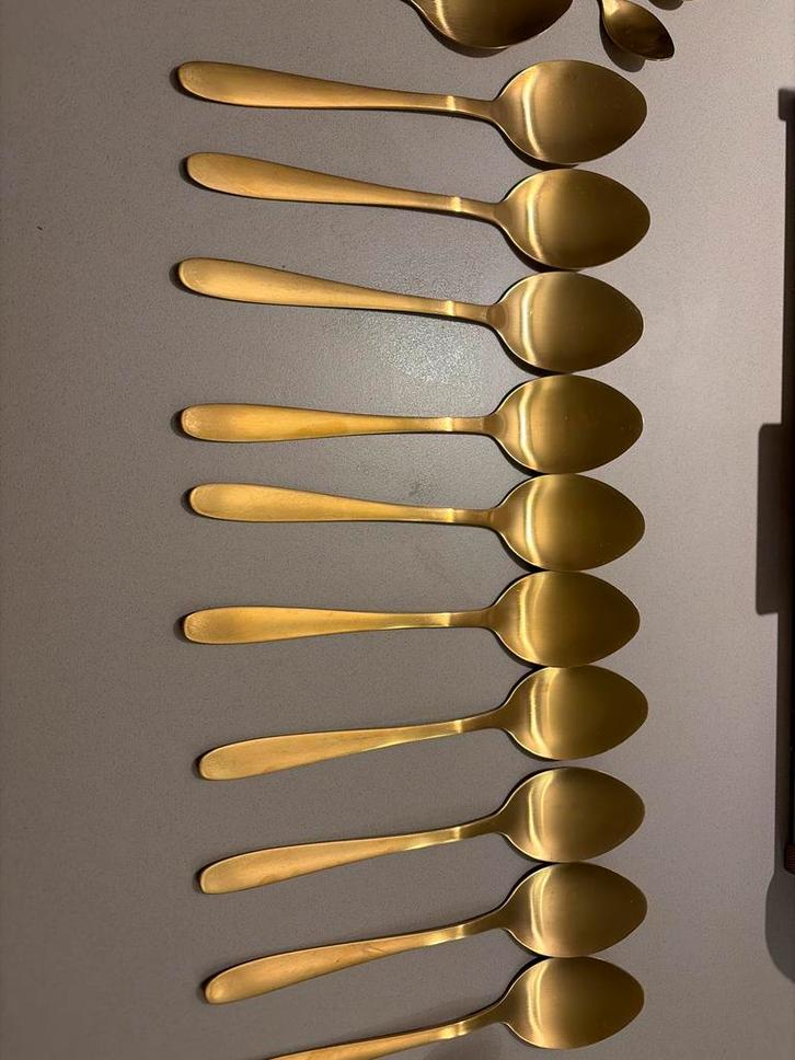 Gouden Bestekset - 24 Delig, Antiek en Kunst, Antiek | Bestek, Ophalen of Verzenden