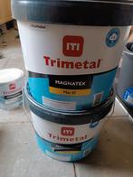 Trimetal Magnatex Mat SF latex wit 9010, Doe-het-zelf en Verbouw, Verf, Beits en Lak, Wit, Nieuw, Ophalen of Verzenden, Verf