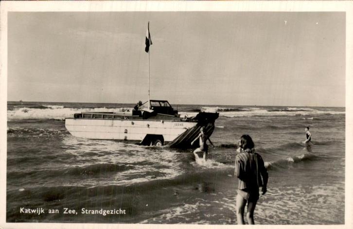 Katwijk aan Zee Boot, Verzamelen, Ansichtkaarten | Nederland, Gelopen, Zuid-Holland, Voor 1920, Ophalen of Verzenden