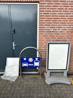 Gulf reclameborden, Ophalen, Zo goed als nieuw, Reclamebord