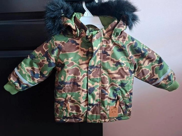 Mini rodini parka winterjas 80/86, Kinderen en Baby's, Babykleding | Maat 80, Zo goed als nieuw, Jongetje, Jasje, Ophalen of Verzenden