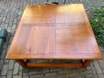 Schuitema salontafel 110x110 Art Deco Jugendstil Arts&Crafts, Ophalen, Eikenhout, Zo goed als nieuw, Minder dan 50 cm