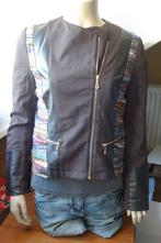 Dolce Vita - bruin en veelkleurig jasje - maat 40, Maat 38/40 (M), Bruin, Ophalen of Verzenden, Gedragen