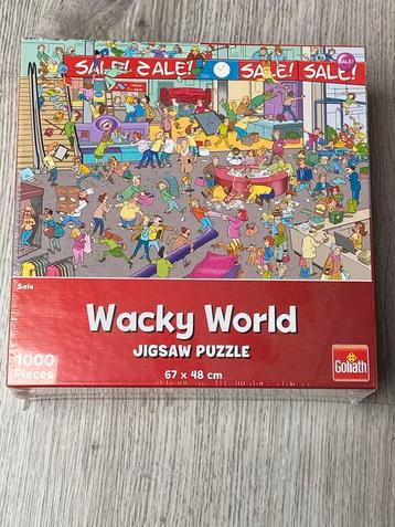 Wacky World Puzzel - 1000 stukjes nieuw in verpakking beschikbaar voor biedingen