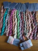 The caron coll.watercoleurs en wildflower perle garen, Hobby en Vrije tijd, Borduren en Borduurmachines, Ophalen of Verzenden
