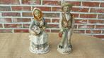 4 bisquit-porseleinen beeldjes, Antiek en Kunst, Curiosa en Brocante, Ophalen of Verzenden