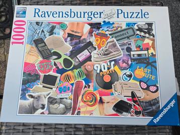 Ravensburger 90's puzzel 1000 stukjes. beschikbaar voor biedingen