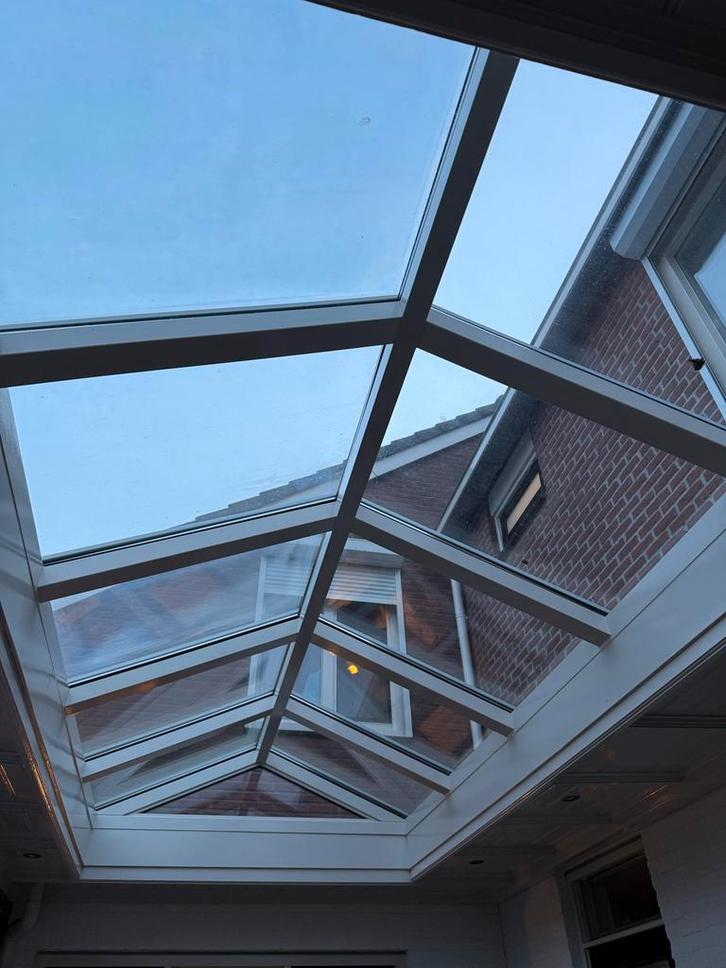 Hardhouten Lichtstraat - Natuurlijke Lichtinval, Doe-het-zelf en Verbouw, Glas en Ramen, Gebruikt, Dakraam, Minder dan 80 cm, Dubbelglas