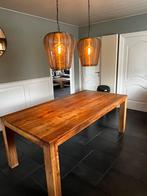 Houte tafel, Huis en Inrichting, Tafels | Eettafels, Gebruikt, Teakhout, Vijf personen of meer, Rechthoekig