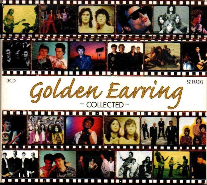 3 CD,s - Golden Earring ‎– Collected, Cd's en Dvd's, Cd's | Pop, Zo goed als nieuw, 1980 tot 2000, Ophalen of Verzenden